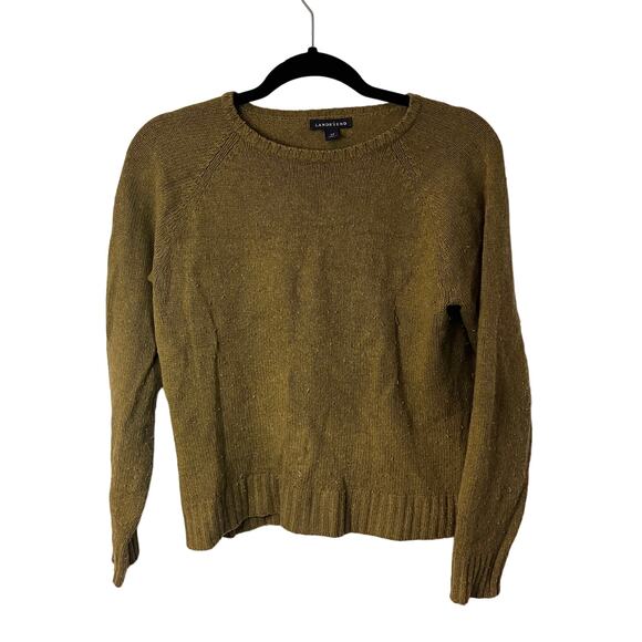 Land's End Women's Knit Pullover Crew Neckline Sweater Size Small - Picture 1 of 6